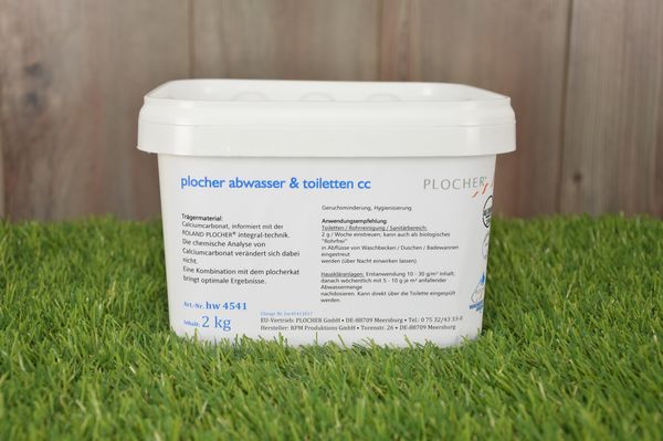 Plocher Abwasser und Toiletten Cc 2kg de