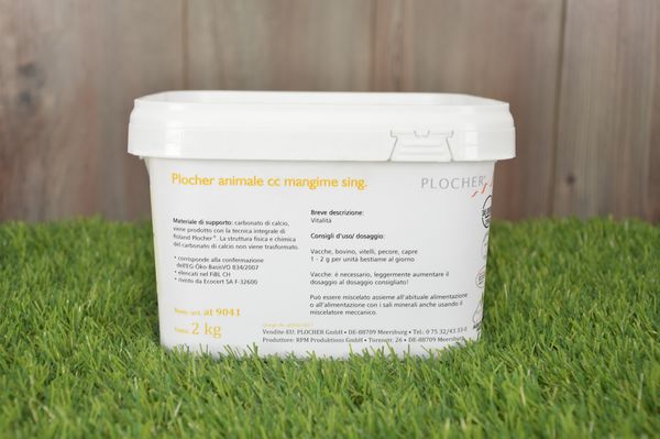 Plocher animale mangime singolo caclio 2kg it 