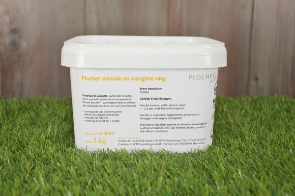 Plocher animale mangime singolo sodio 2kg it 