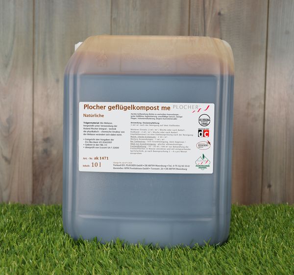 Plocher Geflügelkompost me 10l de 