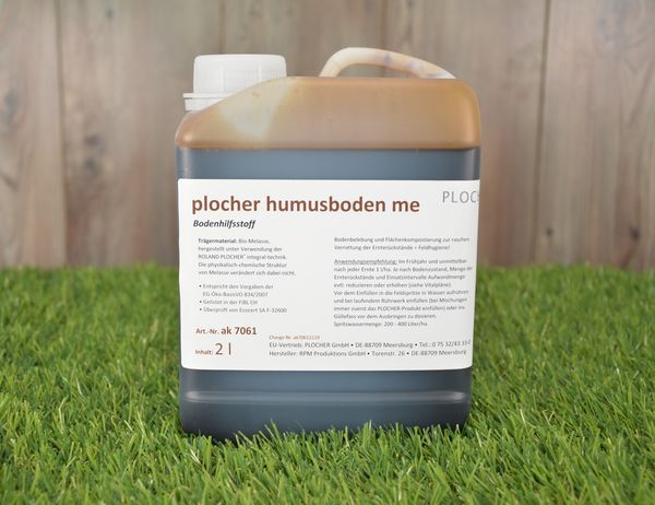 Plocher Humusboden melasse 2l de